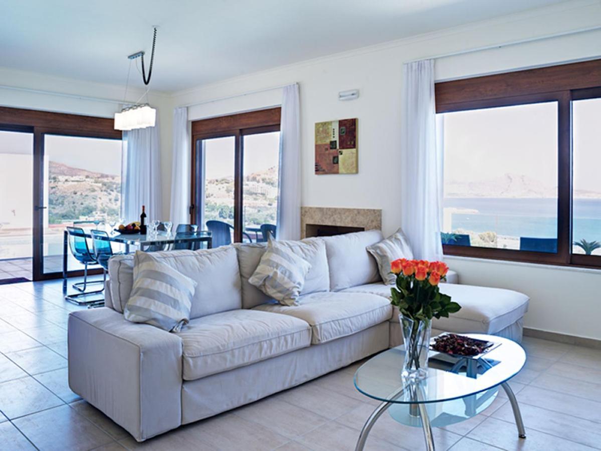 Luxury Villa Verna Líndos Eksteriør bilde